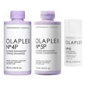 No.4P Blond Enhancer Shampoo/Conditioner & No.8 Mask