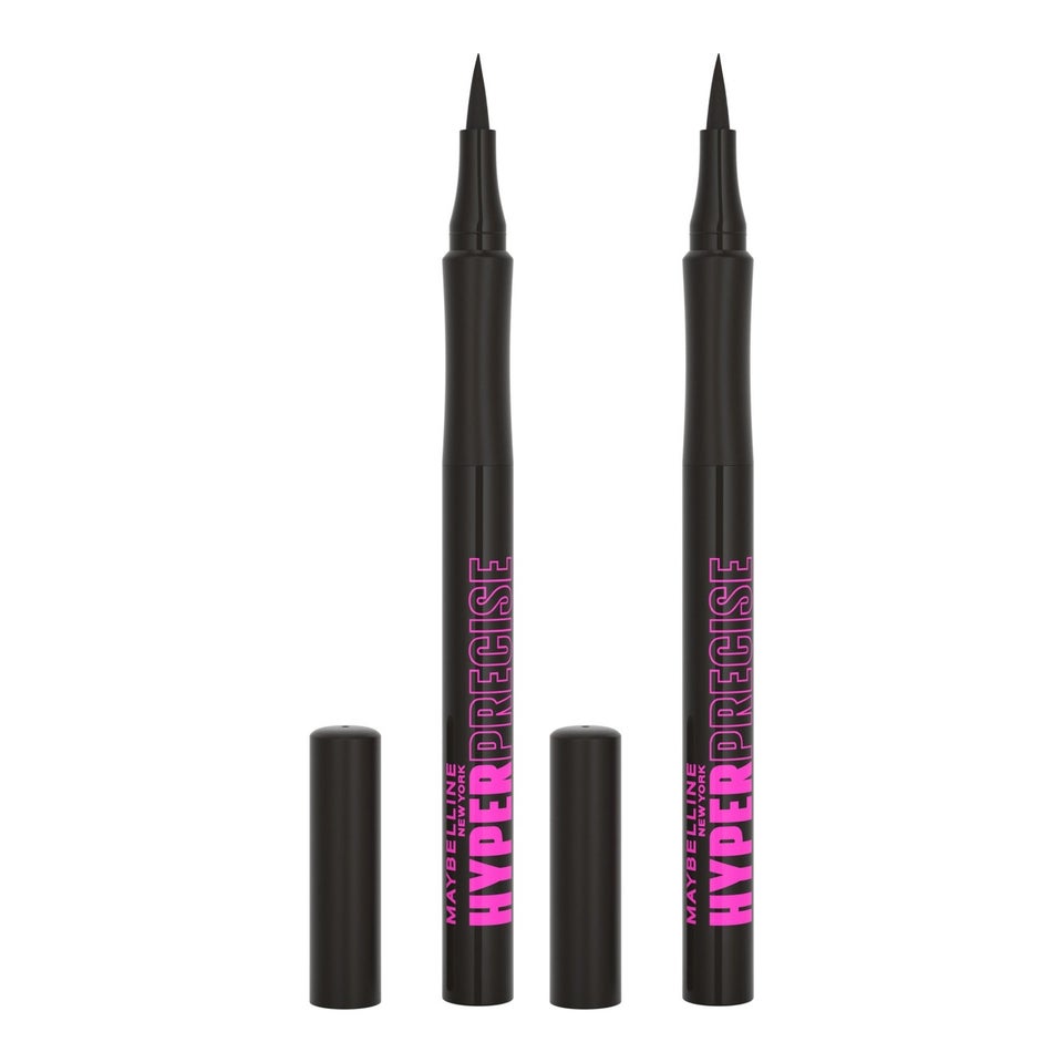 Master Precise Liquid Duo Eyeliner Black 2pk