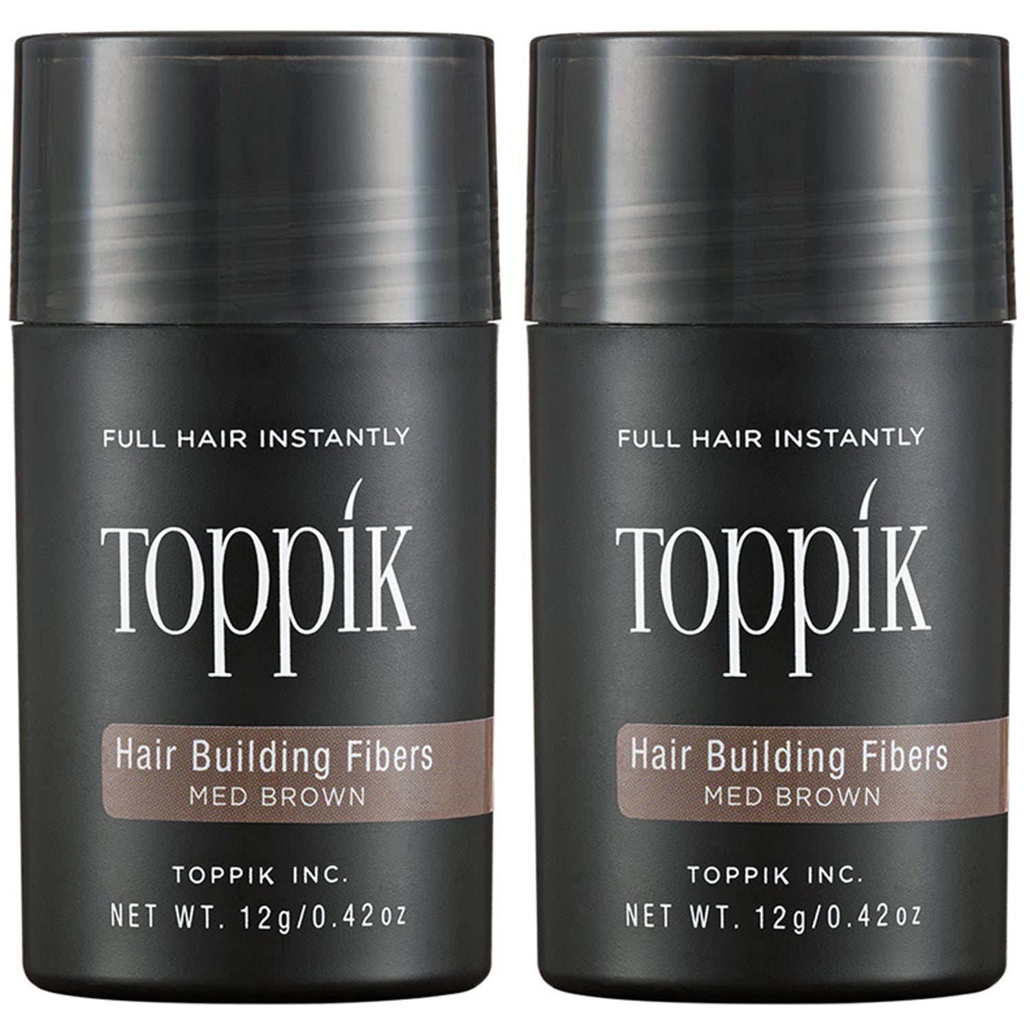 Toppik Hair Building Fibers Duo Medium Brown