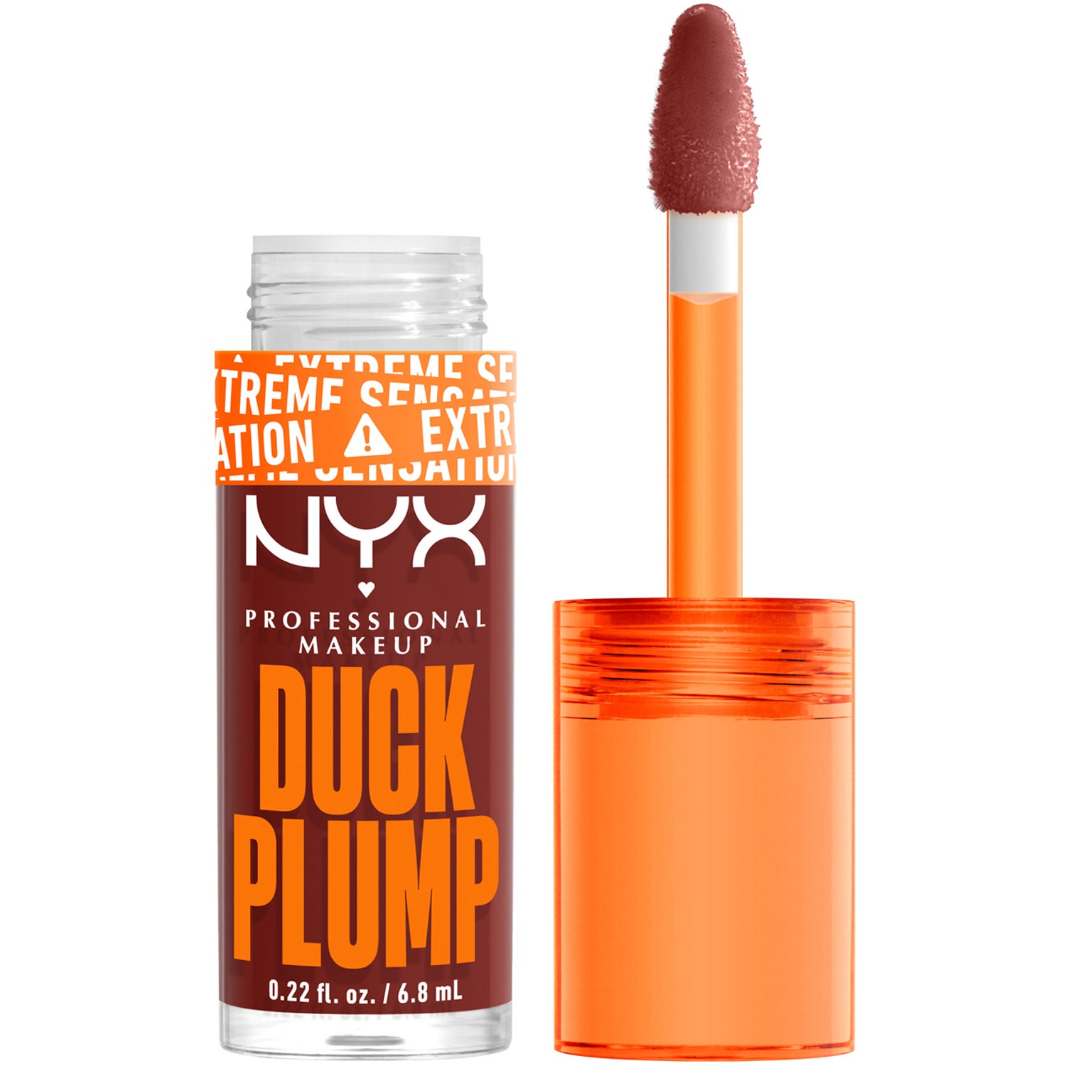 NYX Professional Makeup Duck Plump Lip Lacquer 16 Wine Not? - 7 ml billede