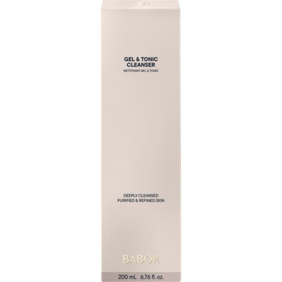 Babor Gel & Tonic Cleanser 200 ml puhdistusgeeli vaaleassa pahvipakkauksessa syväpuhdistaa ihoa.