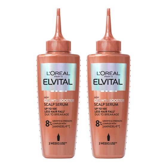 Elvital Growth Booster Hair Serum Duo