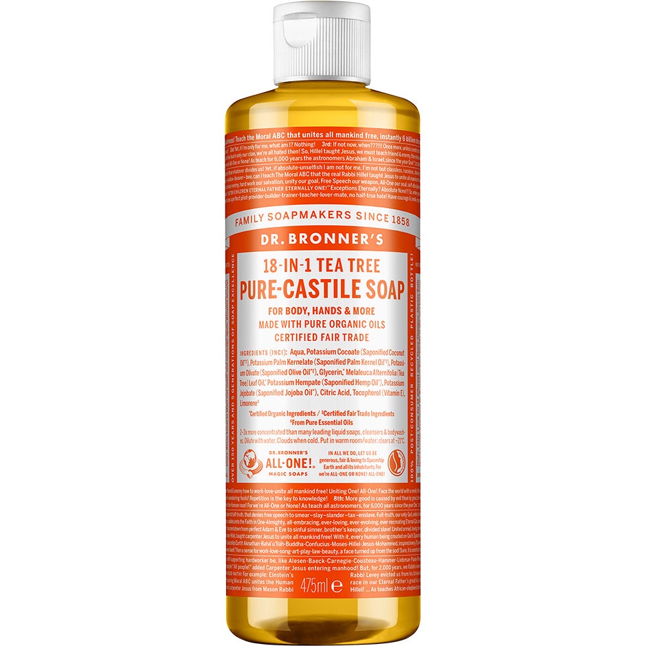 Dr. Bronner's Pure-Castile Soap Tea Tree 475 ml