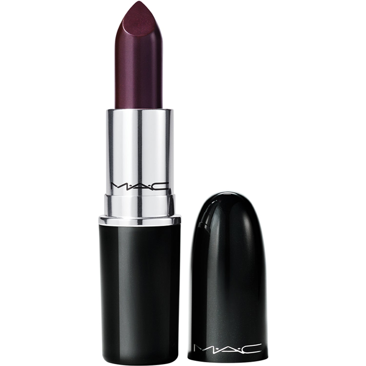 MAC Cosmetics Lustreglass Lipstick 01 Succumb To Plum - 3 g billede
