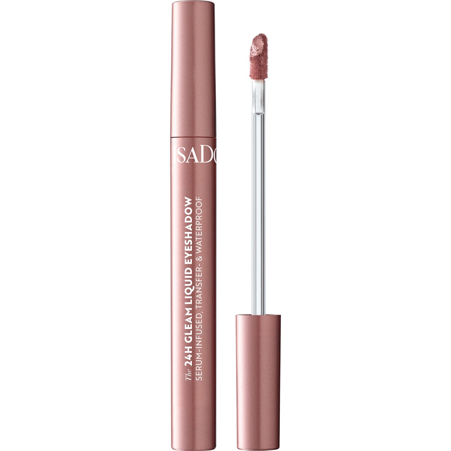 IsaDora The 24H Gleam Liquid Eyeshadow 72 Pink Moon ögonsmink dam
