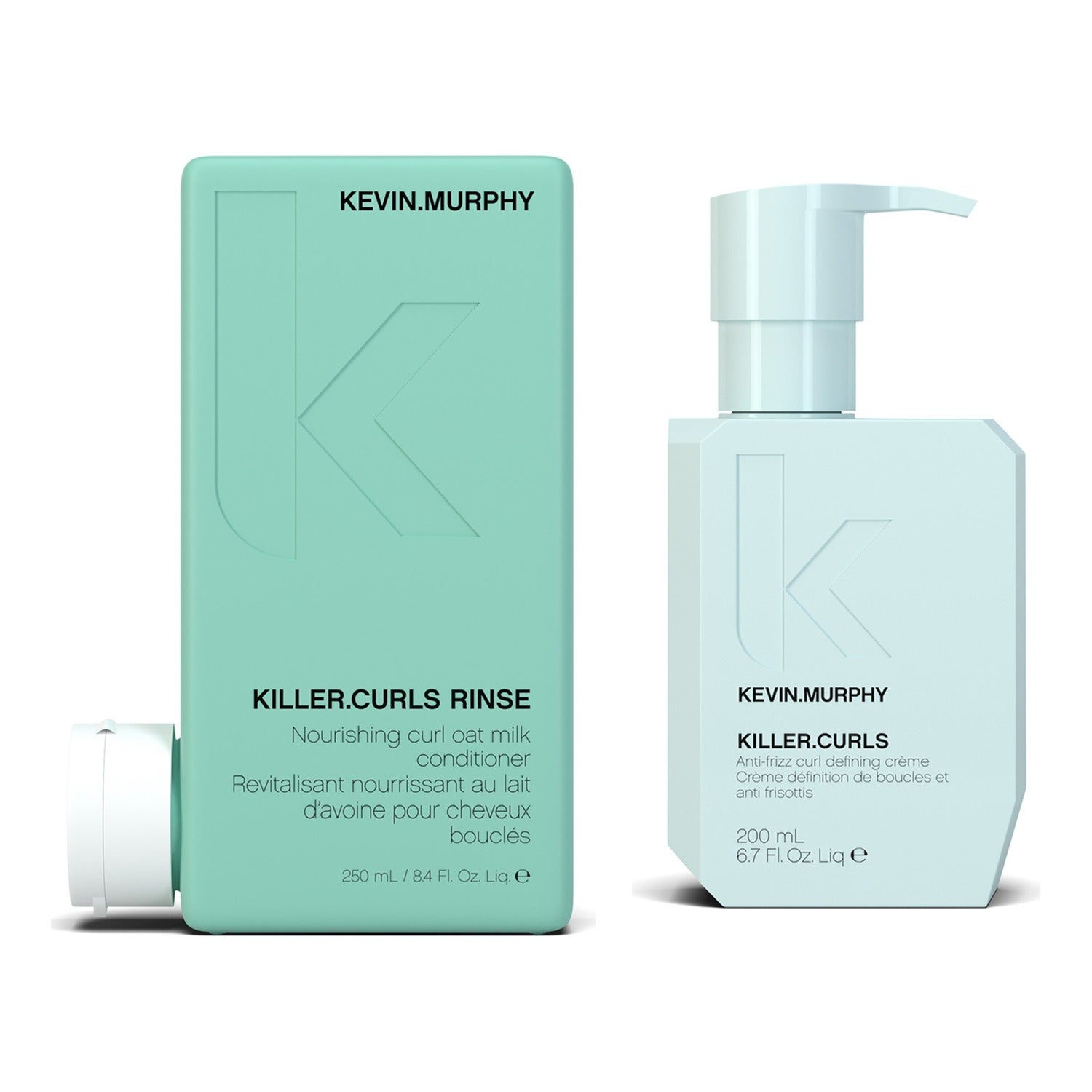Kevin Murphy Killer Curls Complete Care Set Shampoo 200 ml & Rinse styling dam