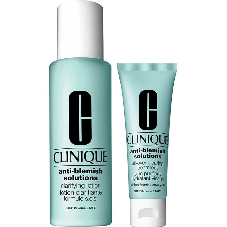 Clinique Anti-Blemish Solutions Duo Clarifying Lotion 200ml, Moisturizer 50ml - 250 ml