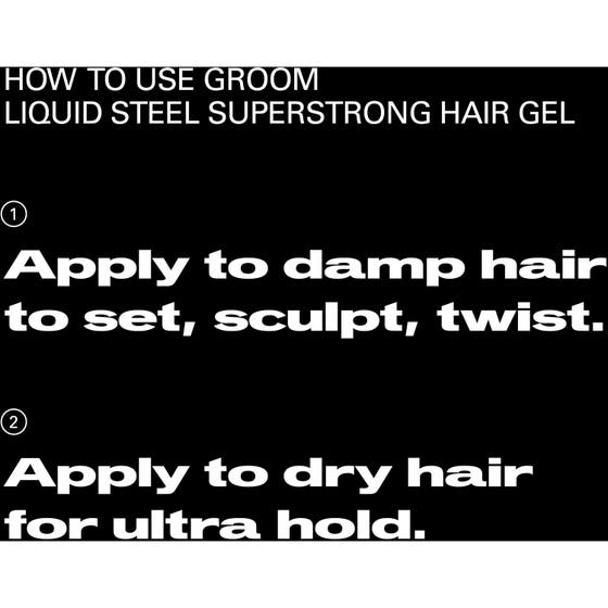 Liquid Steel Superstrong Hair Gel