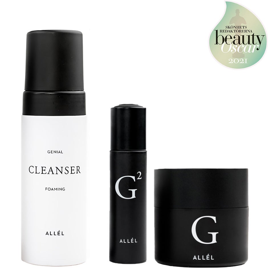 Allél G-serie Simple Routine Cleanser, Serum & Face