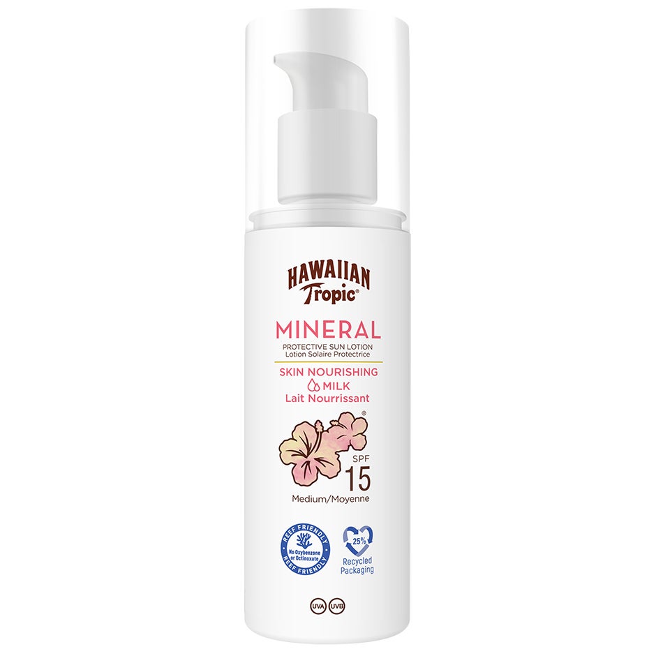 Hawaiian Tropic Mineral Sun Milk Lotion SPF15 - 100 ml