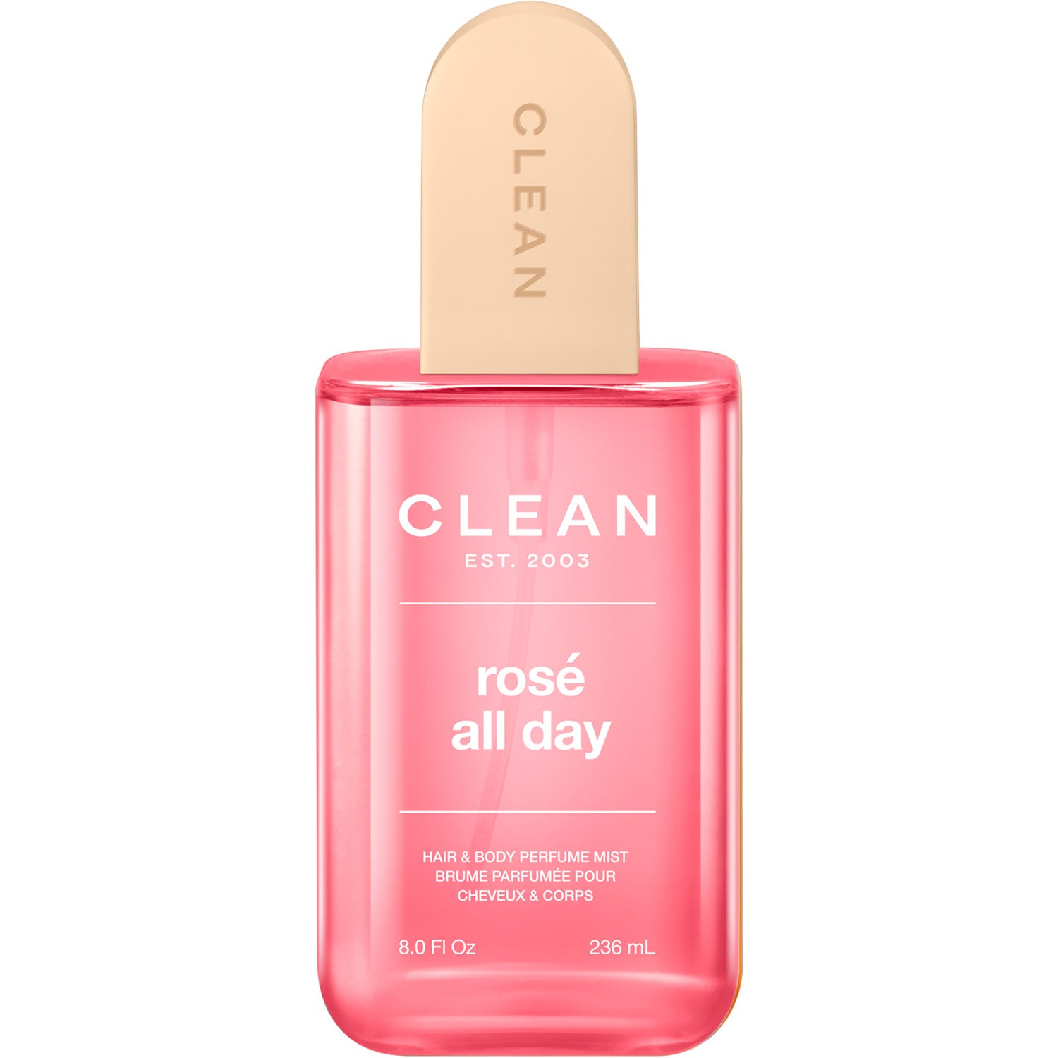 Clean Rosé All Day Hair & Body Perfume Mist kroppsspray & deo dam – bild 8