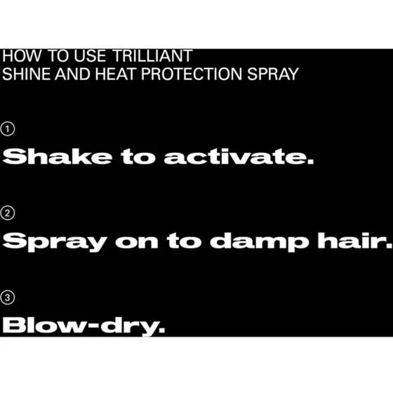 Trilliant Shine and Heat Protection Spray