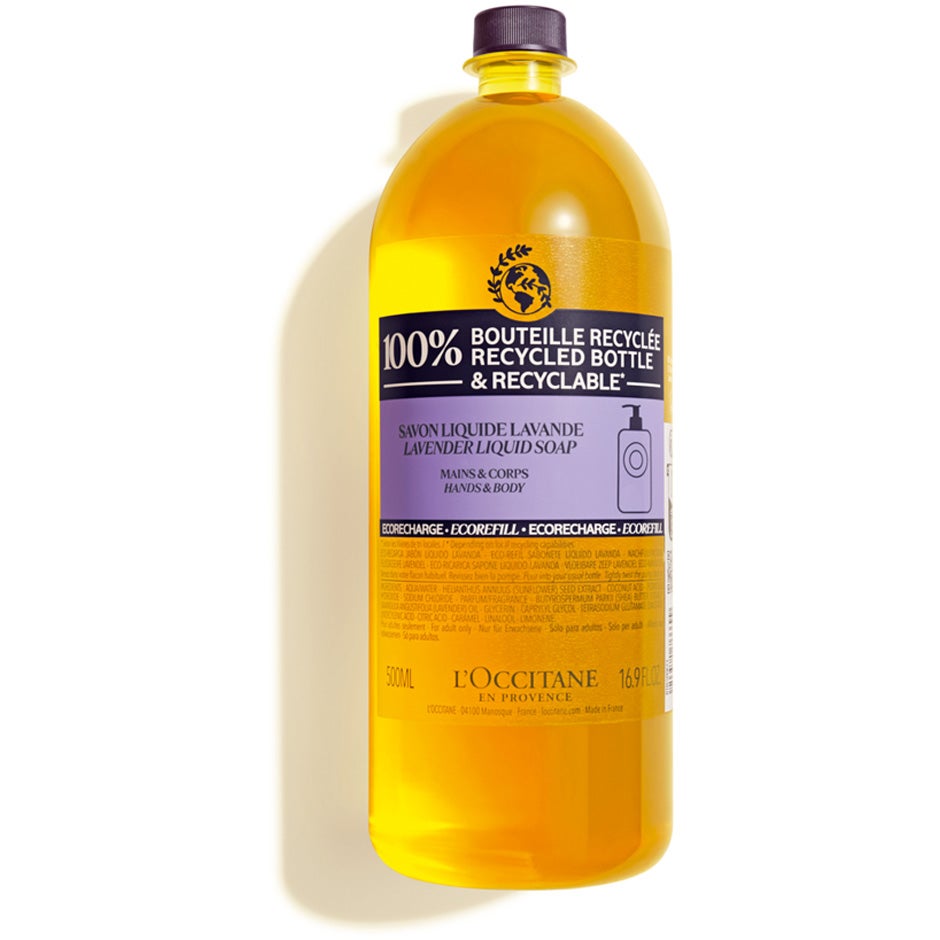 Produktfoto för L'Occitane Lavender Liquid Soap Refill - 500 ml