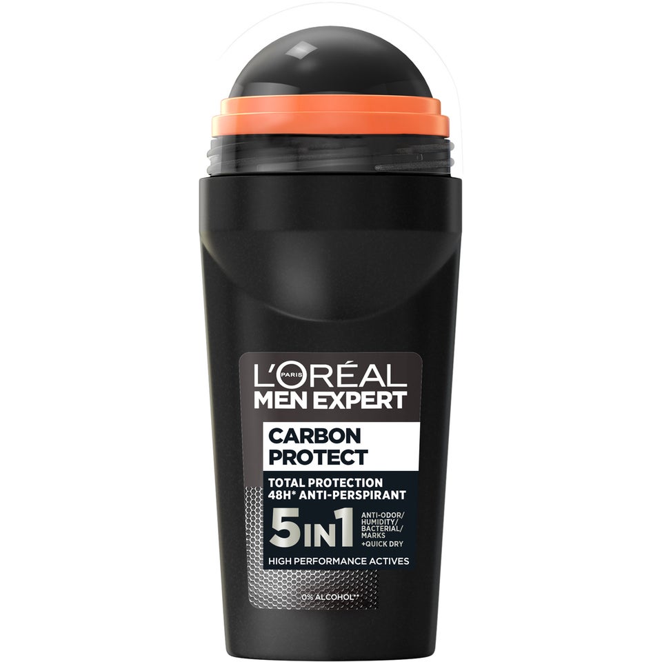 Men Expert Carbon Protect Total Protection 48H Anti-Perspirant Roll-On