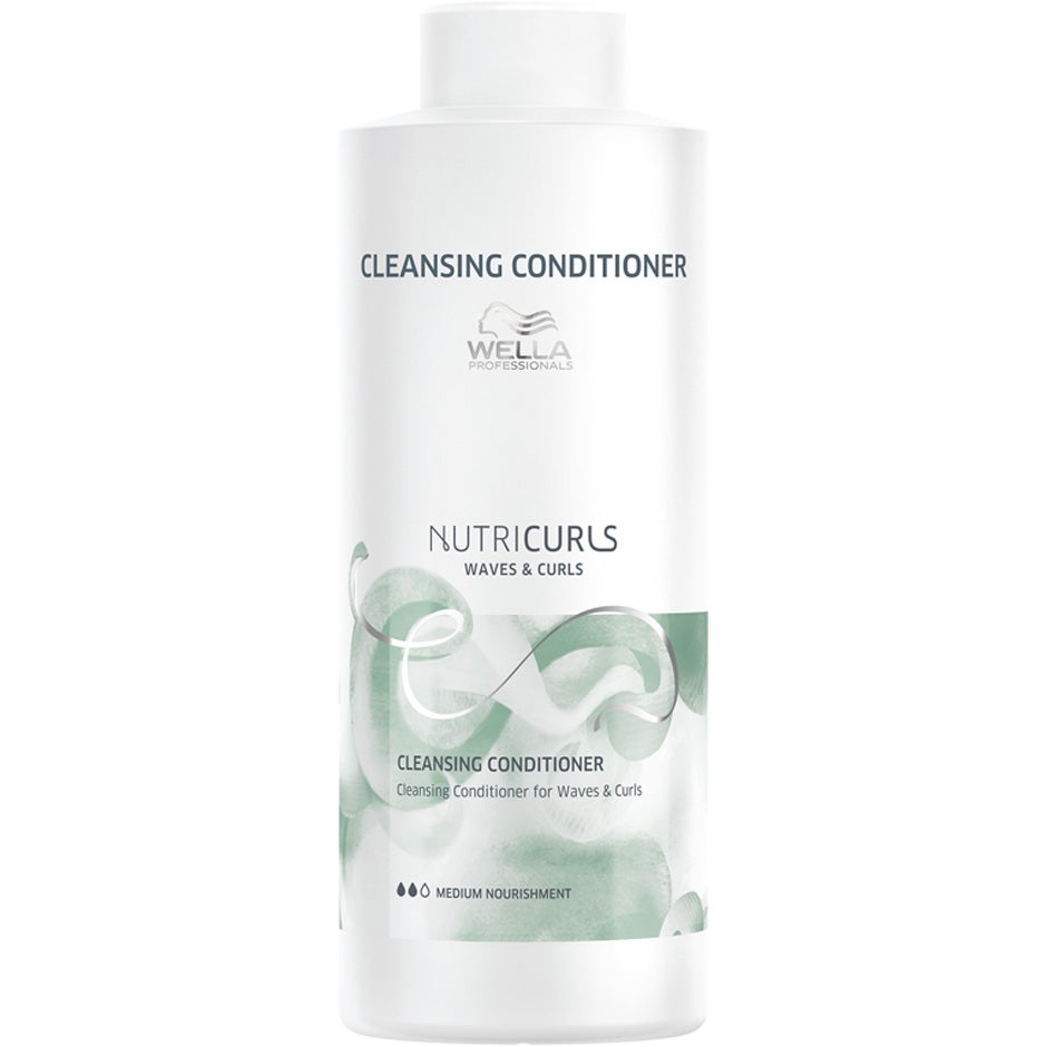 Wella Professionals NUTRICURLS Cleansing Conditioner for Waves & Curls 1000 ml
