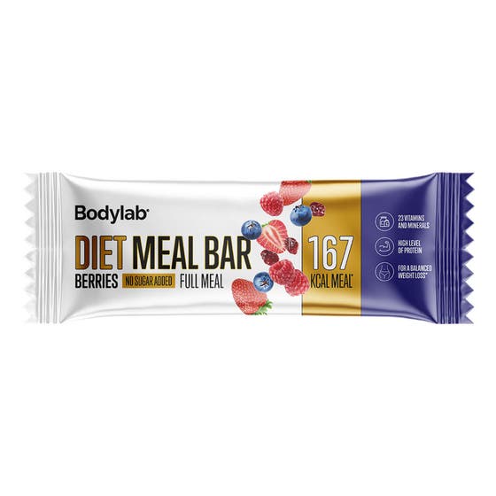 Diet Meal Bar Berries
