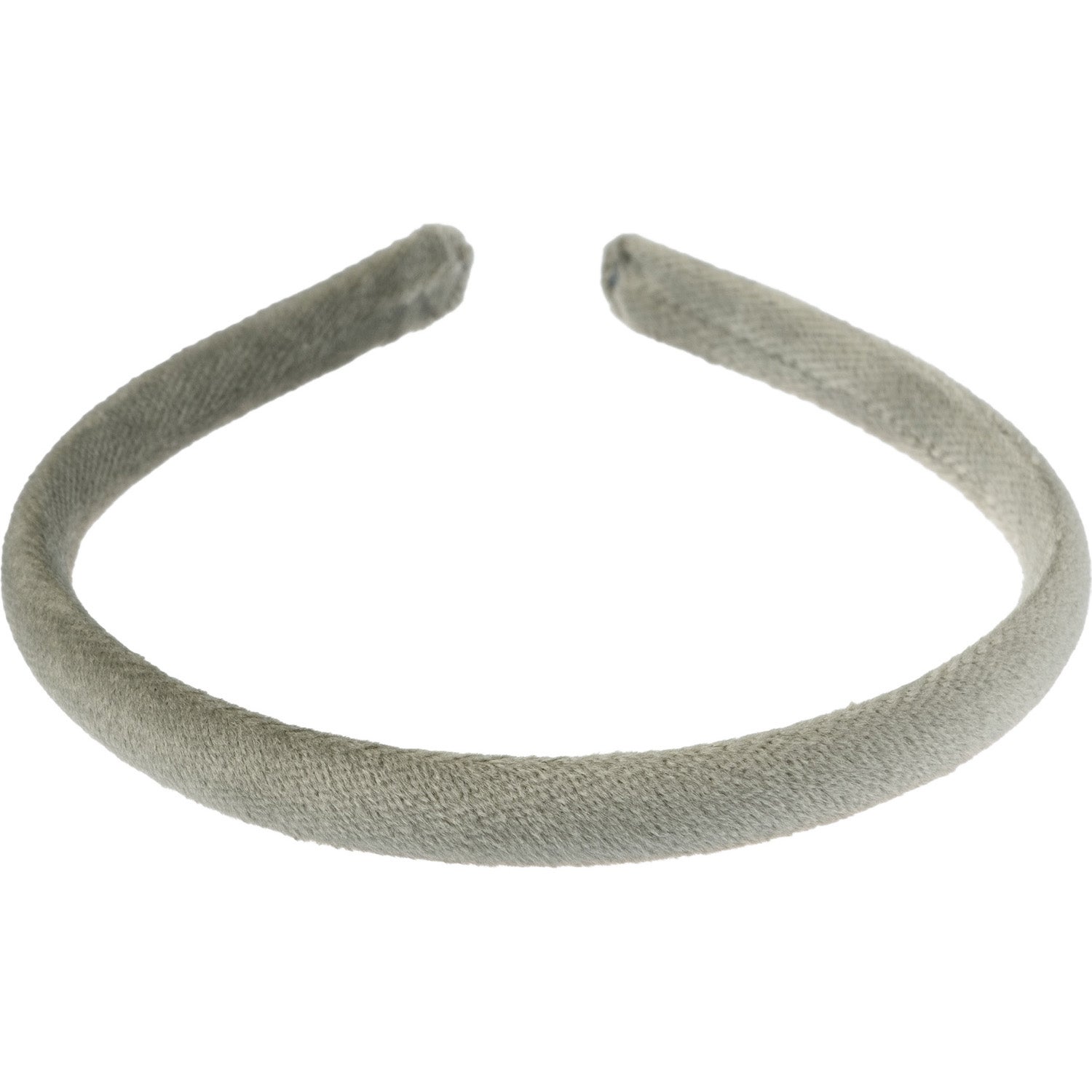 Dark Velvet Hair Band Thin Milieu Green - 1 pcs