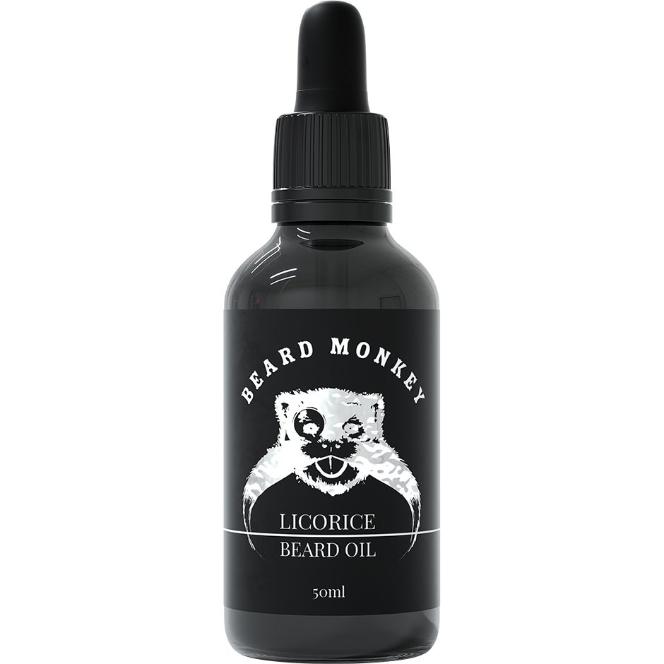 Licorice Beard Oil, 50 ml Beard Monkey Skäggolja & Skäggvax