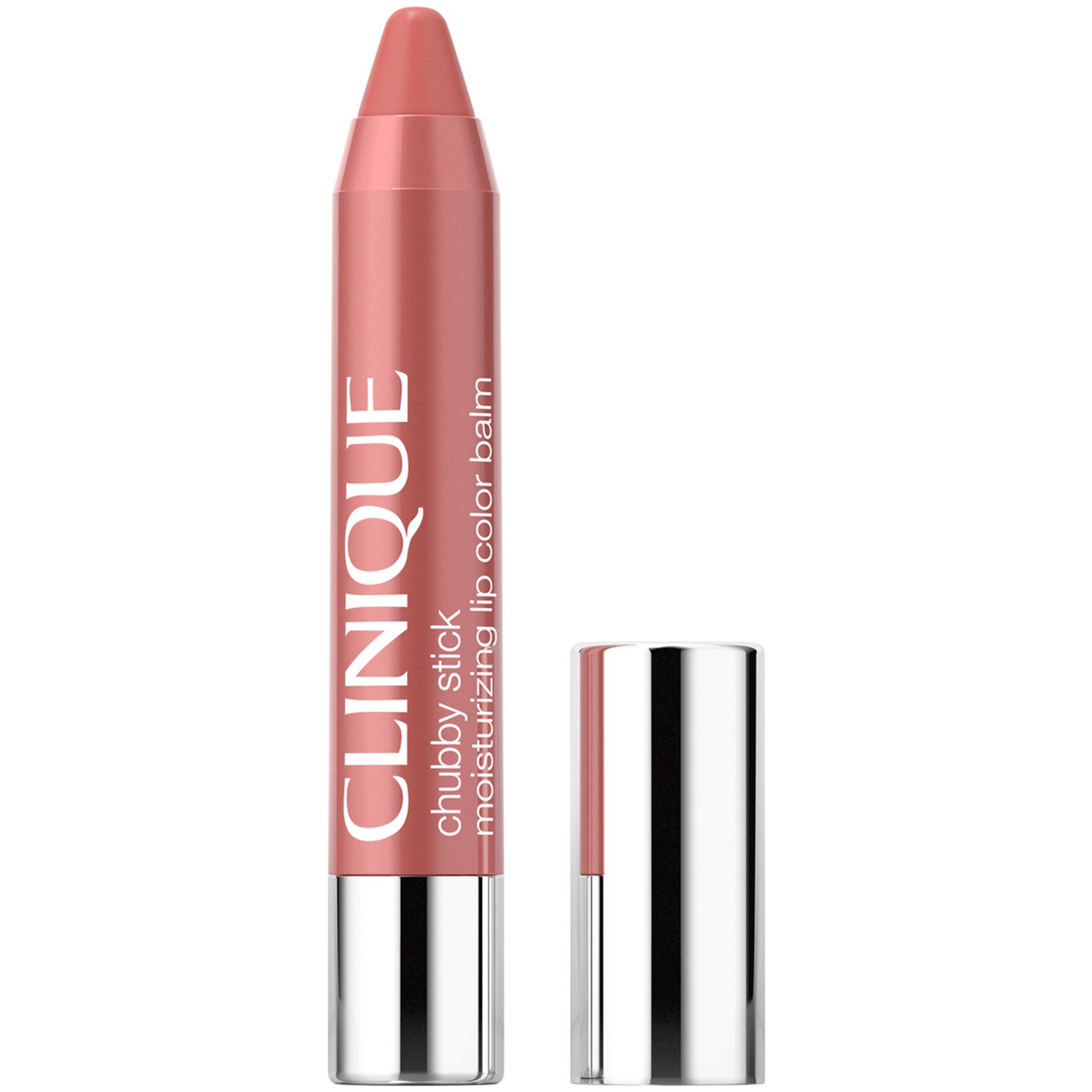 Clinique Chubby Stick Moisturizing Lip Color Balm Plushest Pink - 3 g billede