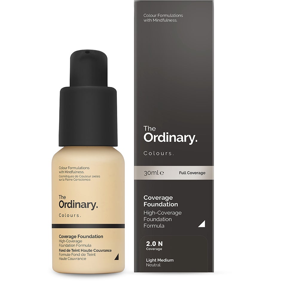 The Ordinary Coverage Foundation 2.0 N Light Medium Neutral