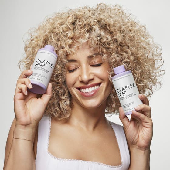 No.4P Blond Enhancer Shampoo/Conditioner & No.8 Mask