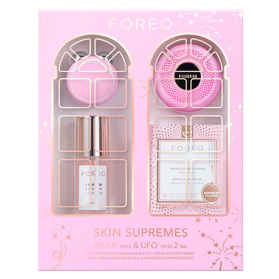 FOREO BEAR Mini & UFO Mini 2 Set Pearl