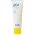 Dermalogica Clear Start Clearing Defense SPF 30 mattende dagkrem i hvit plasttube med knallgult lokk og blå tekst.