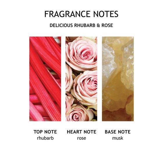 Delicious Rhubarb & Rose Aroma Reeds