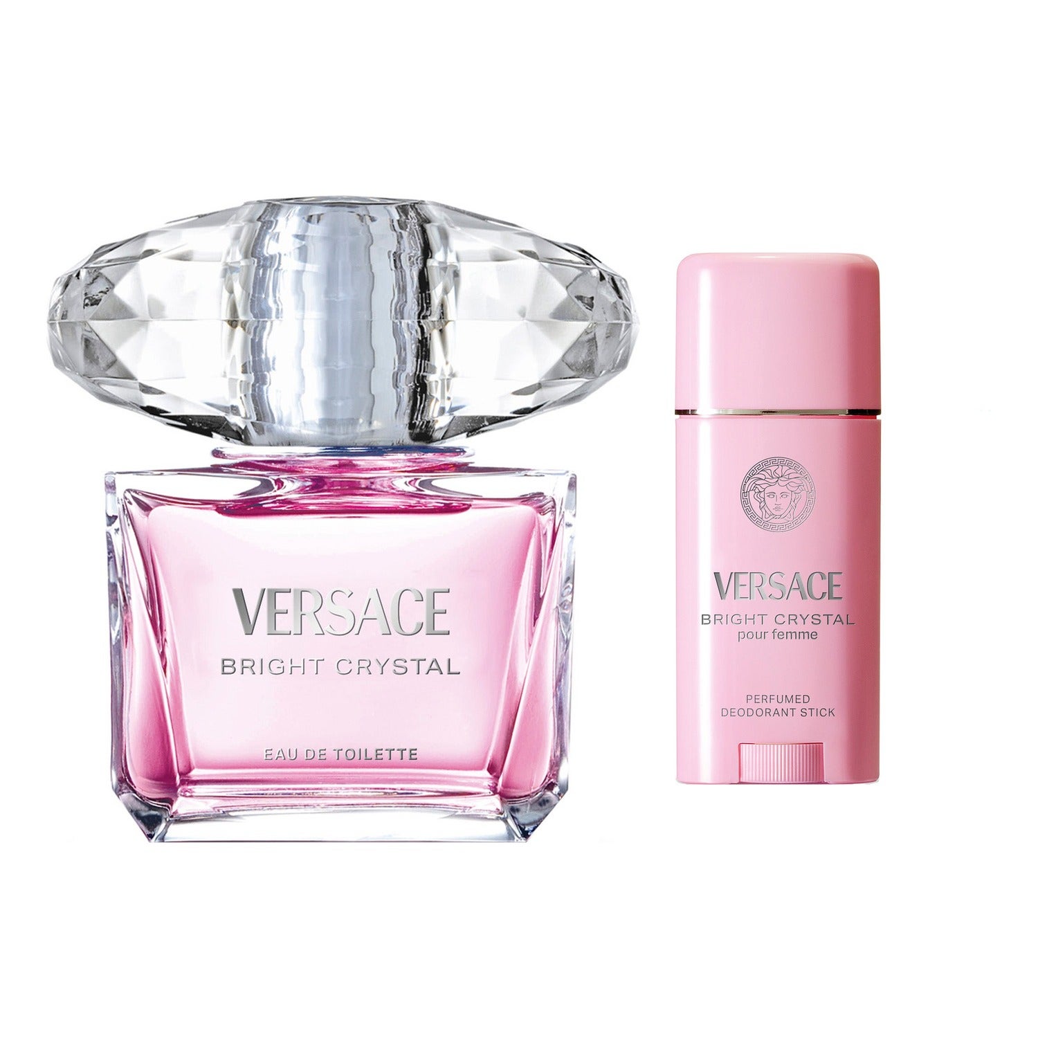 Versace Bright Crystal Set EdT 90ml, Deodorant Stick 50ml - 140 ml