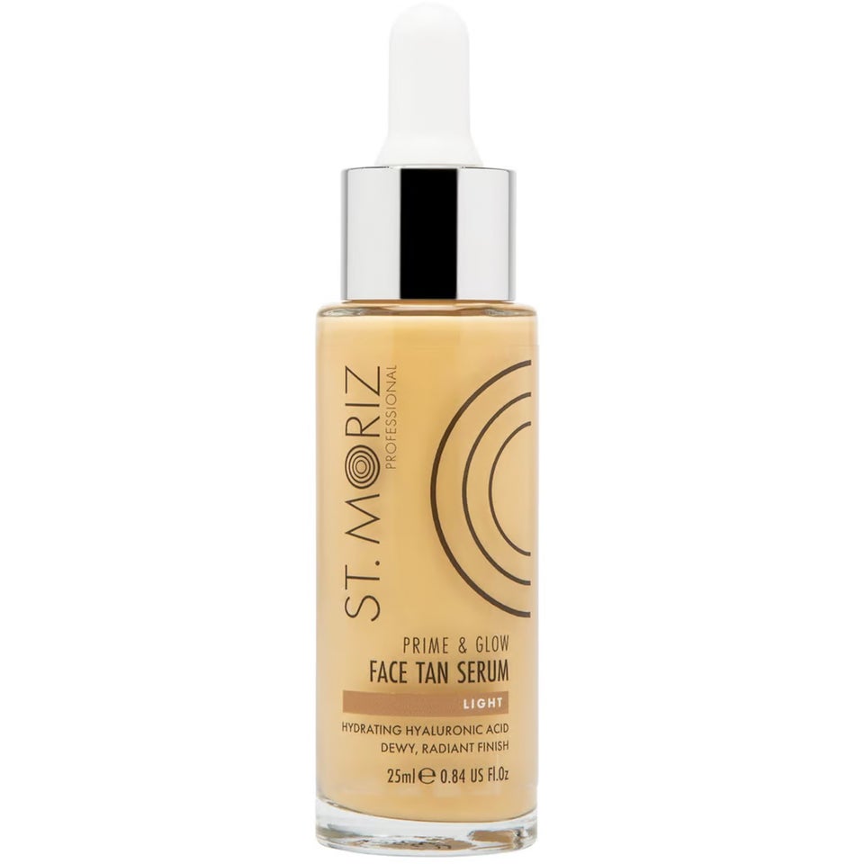 Pro Prime & Glow Face Tan Serum Light