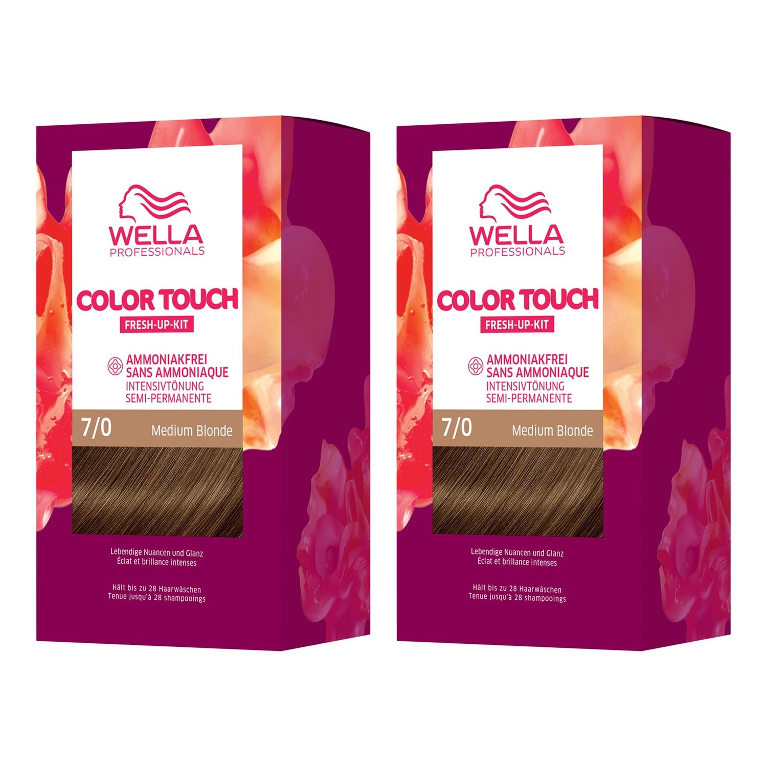 Wella Professionals Duo Color Touch 7/0 Pure Naturals Medium Blonde billede