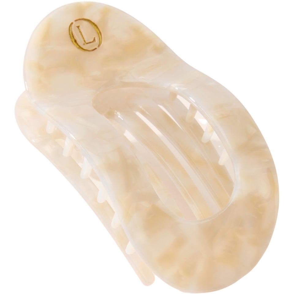 Eco-Friendly Flat Hair Clip Desert Beige 1 pcs