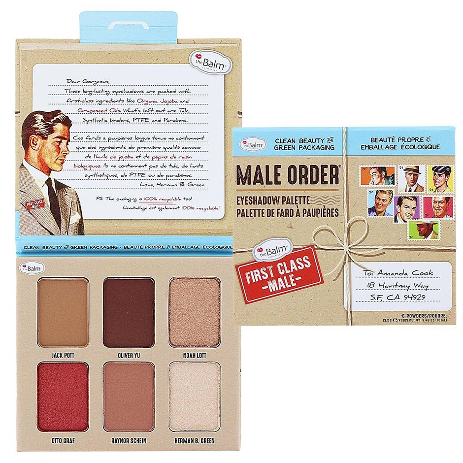 The Balm Male Order Eyeshadow Palette First Class ögonsmink dam – bild 2