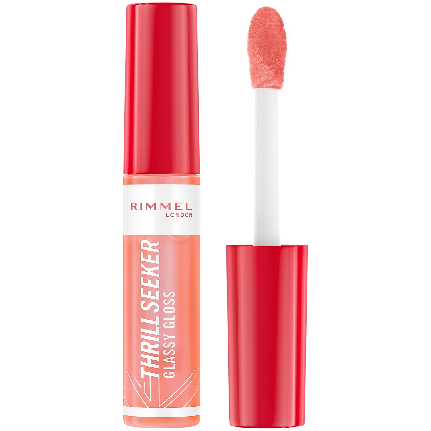 Rimmel Thrill Seeker Lip Gloss 250 Peachy Vibes läppsmink dam – bild 7