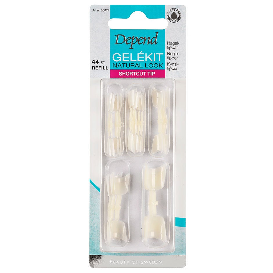 Shortcut Tip Natural Refill,  Depend Lösnaglar