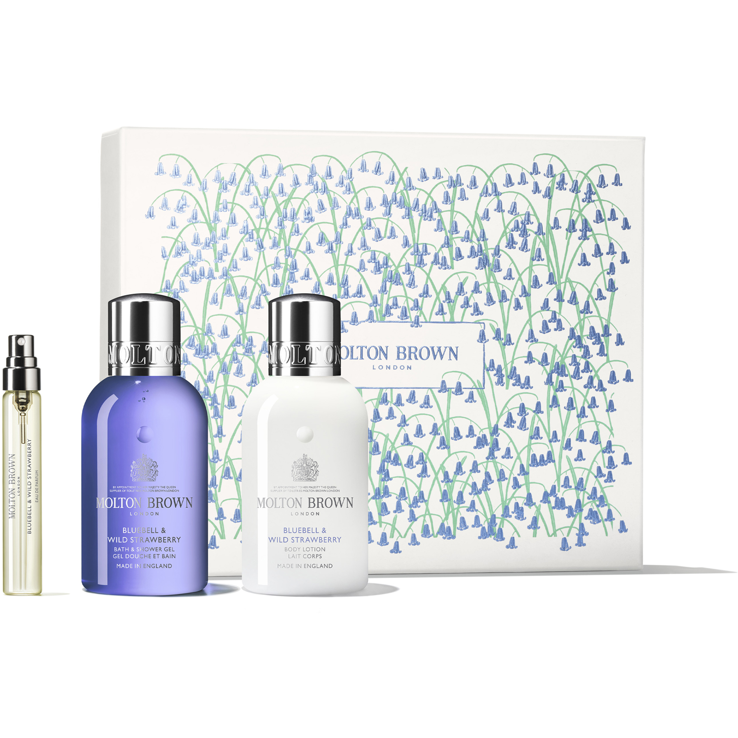 Bluebell & Wild Strawberry Travel Gift Set