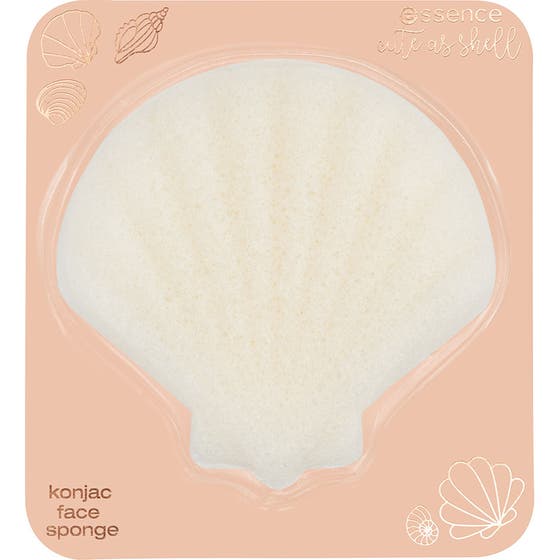 Cute As Shell Konjac Face Sponge