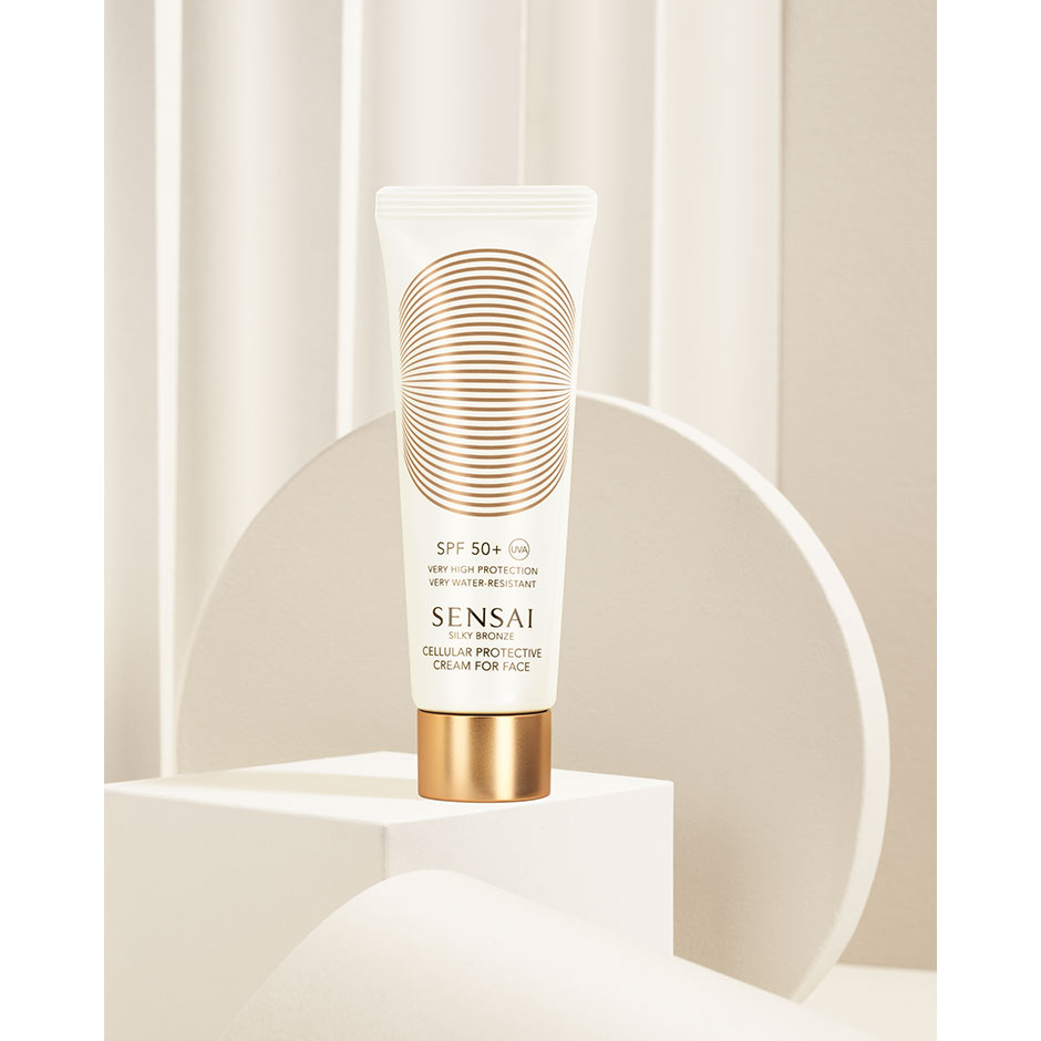 Silky Bronze Cellular Protective Cream For Face Spf50+