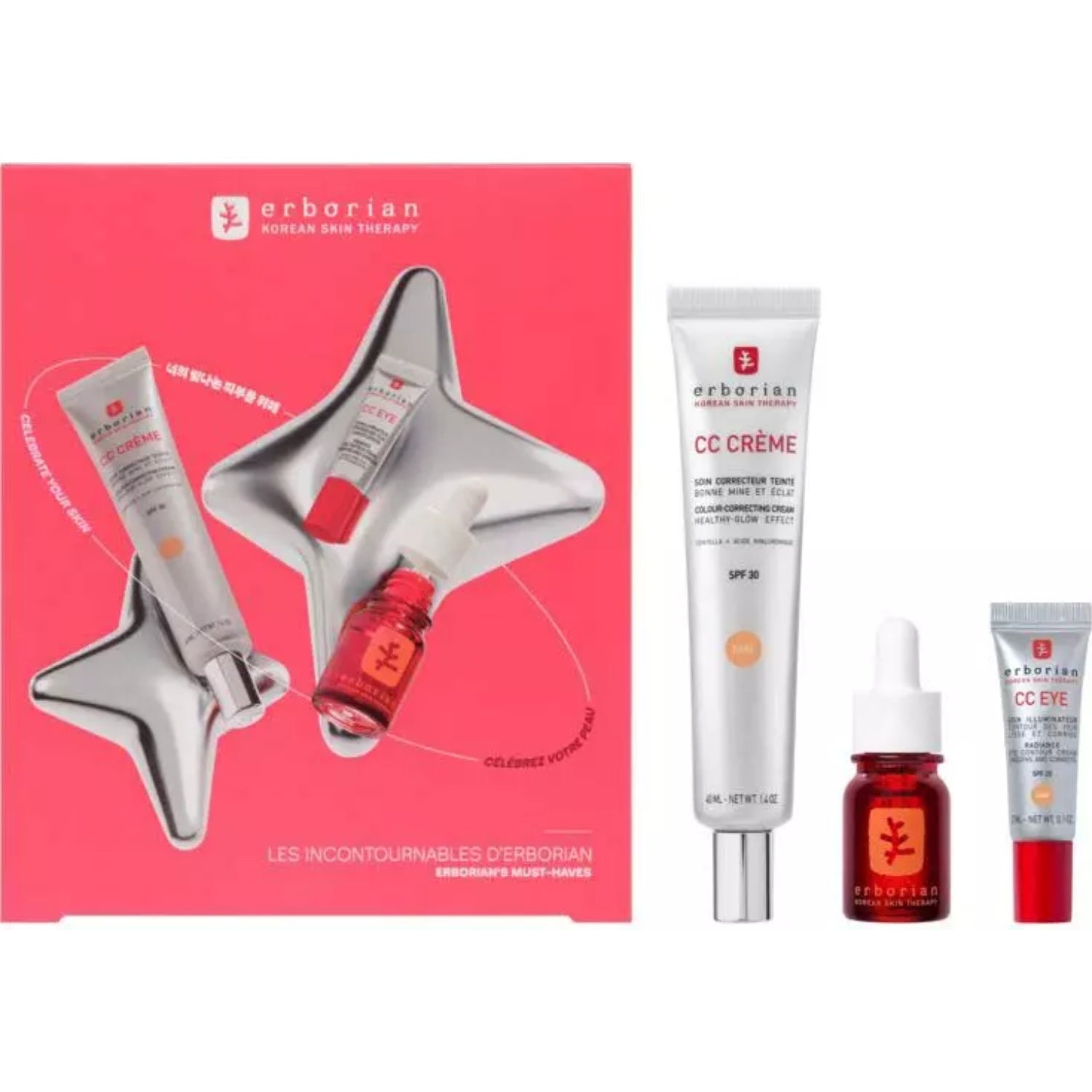 Erborian Kit CC Duo Skin Therapy Dore 1 pcs