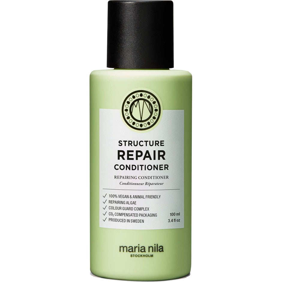 Maria Nila Structure Repair Trio Shampoo 350ml, Conditioner 300ml, Masque schampo & balsam dam – bild 10