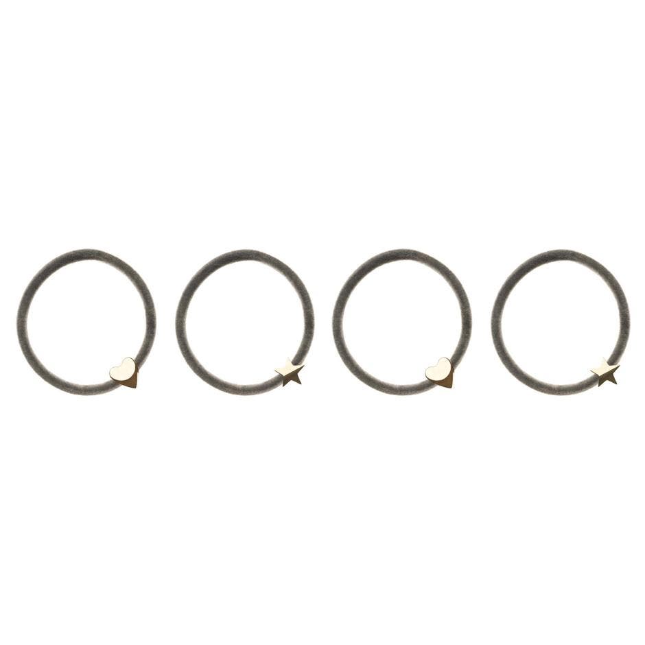 2 Pk Velvet Hair Tie