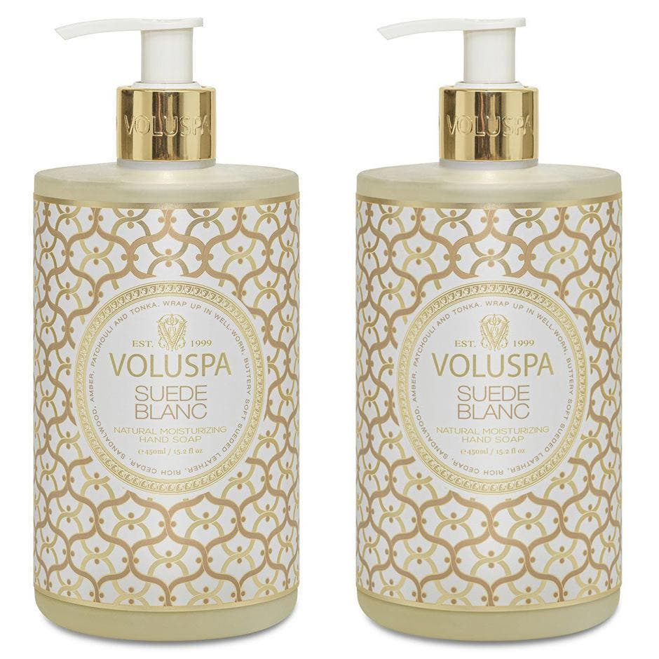 Hand Wash Suede Blanc