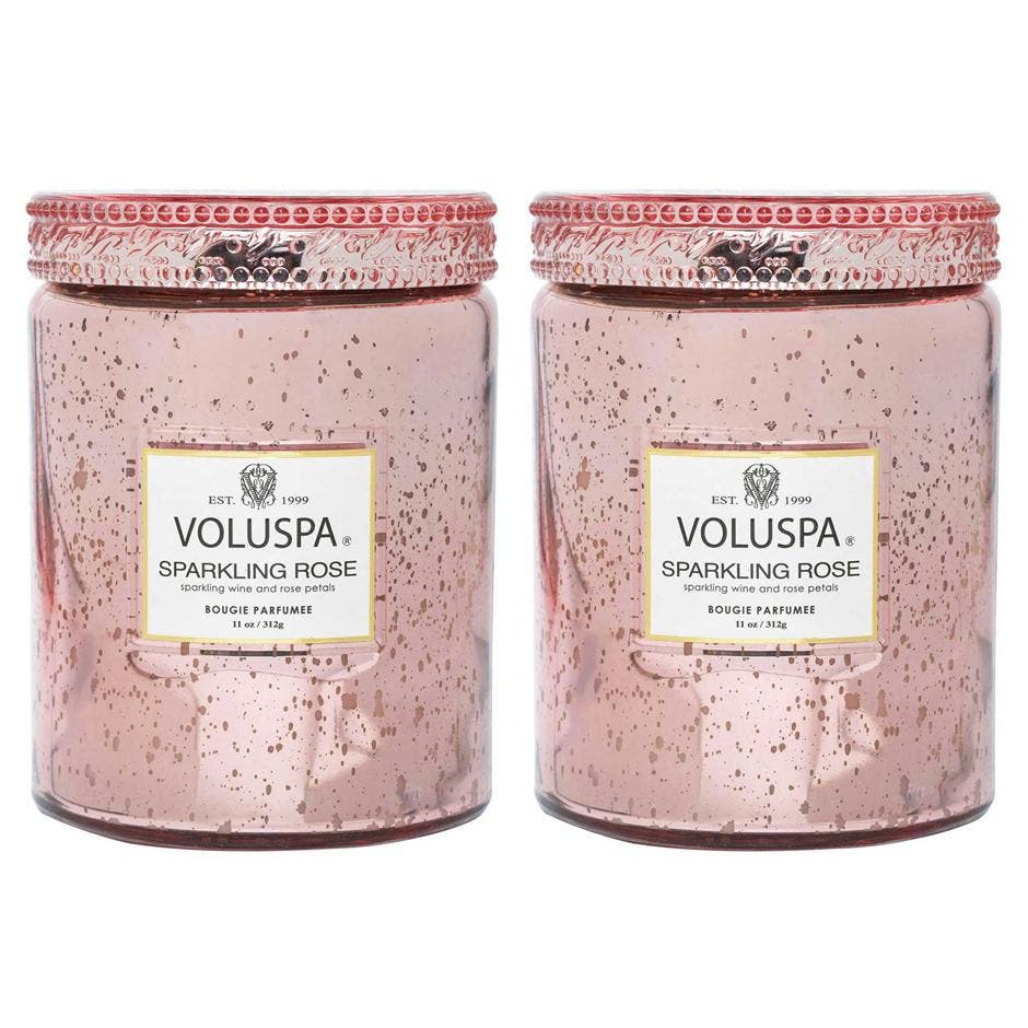 Large Jar Candle Sparkling Rose