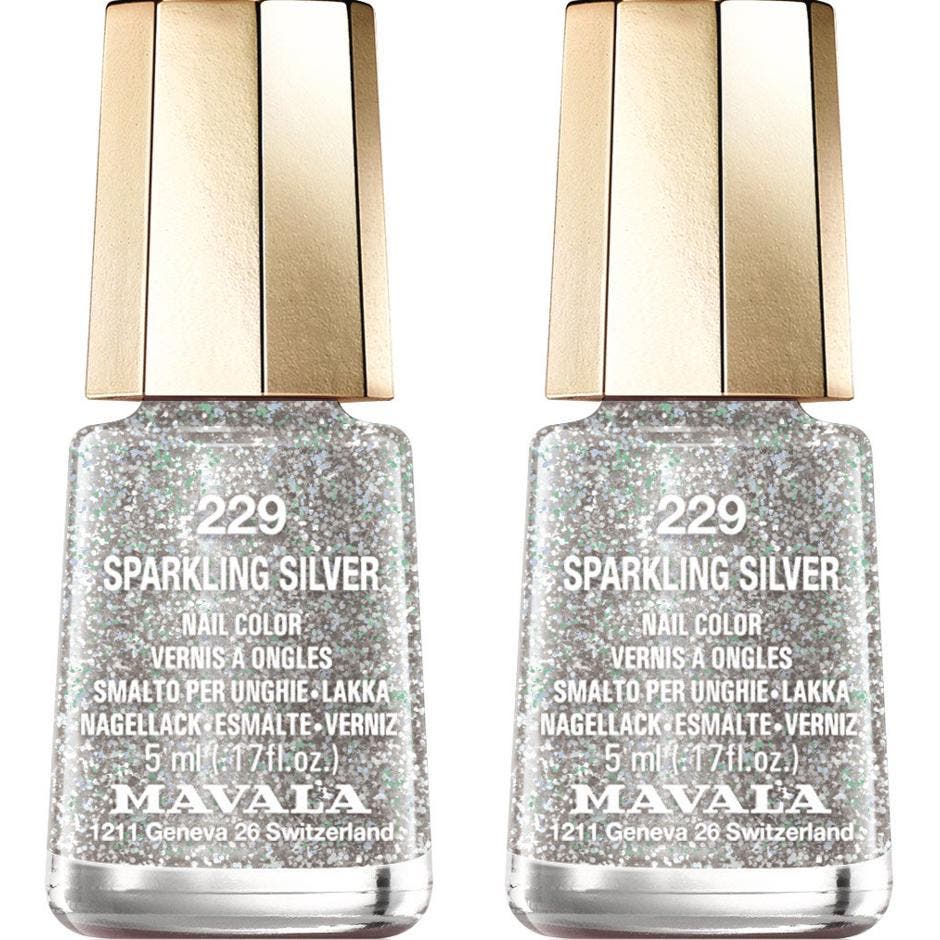 Nail Color, 229 Sparkling Silver