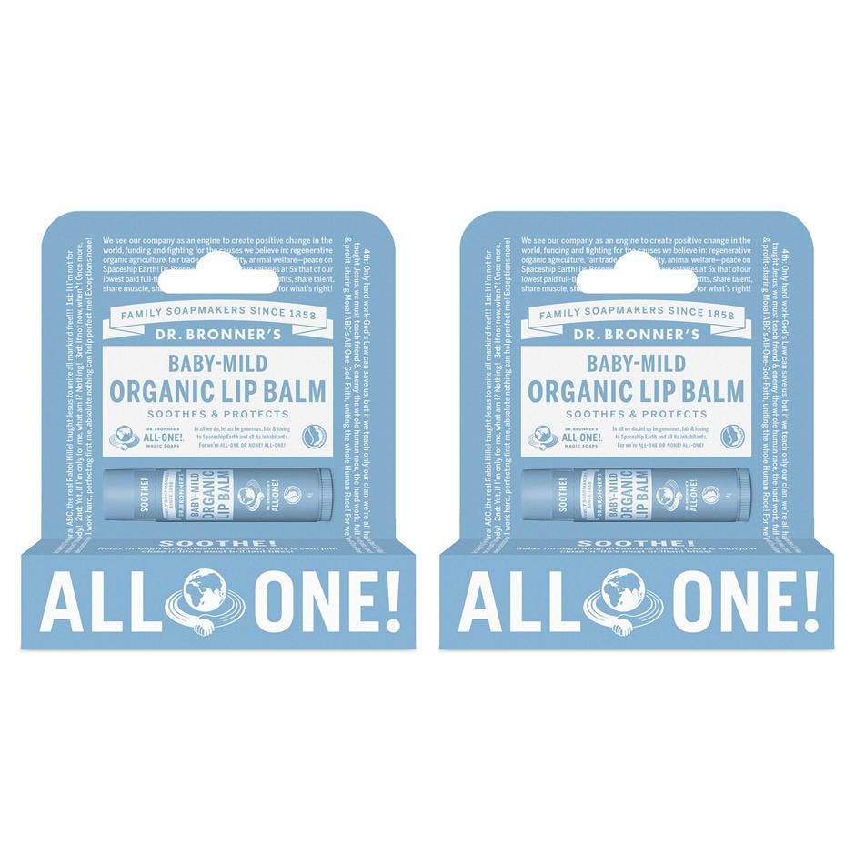 Baby-Mild Organic Lip Balm Hang Pack