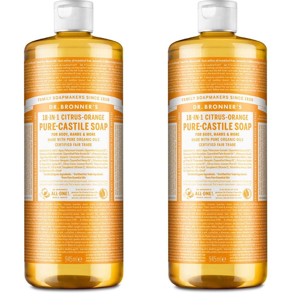 Pure Castile Liquid Soap Citrus-Orange